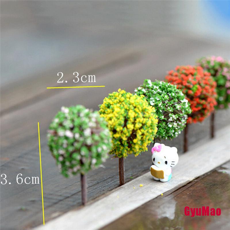 Set 5 Quả Cầu Nhiều Màu Sắc Trang Trí Tiểu Cảnh