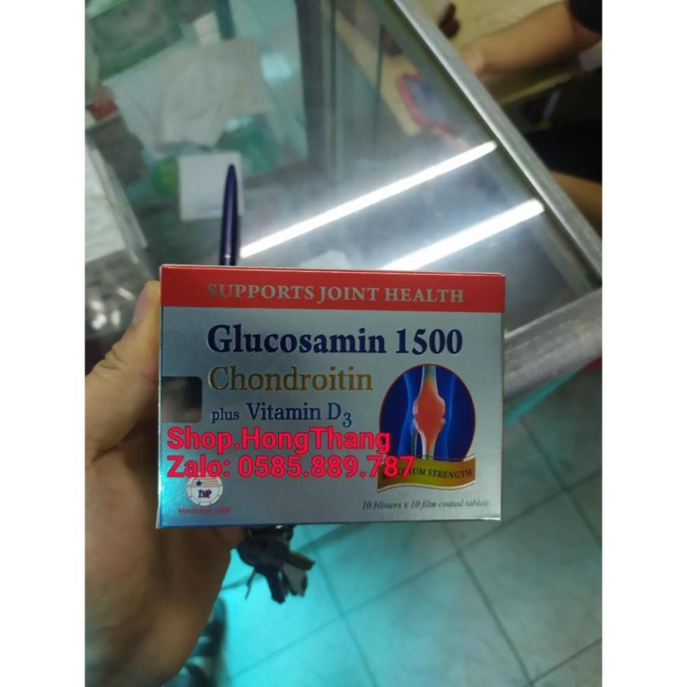 GLUCOSAMIN CHONDROITIN PLUS Giúp xương chắc khớp khỏe, ngăn ngừa thoái hóa khớp, tái tạo mô sụn