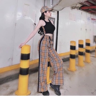 Set bộ Áo 3 lỗ crt + quần ống suông siêu chất