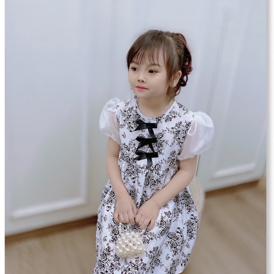 Váy đầm cao cấp cánh tiên cho bé xinh