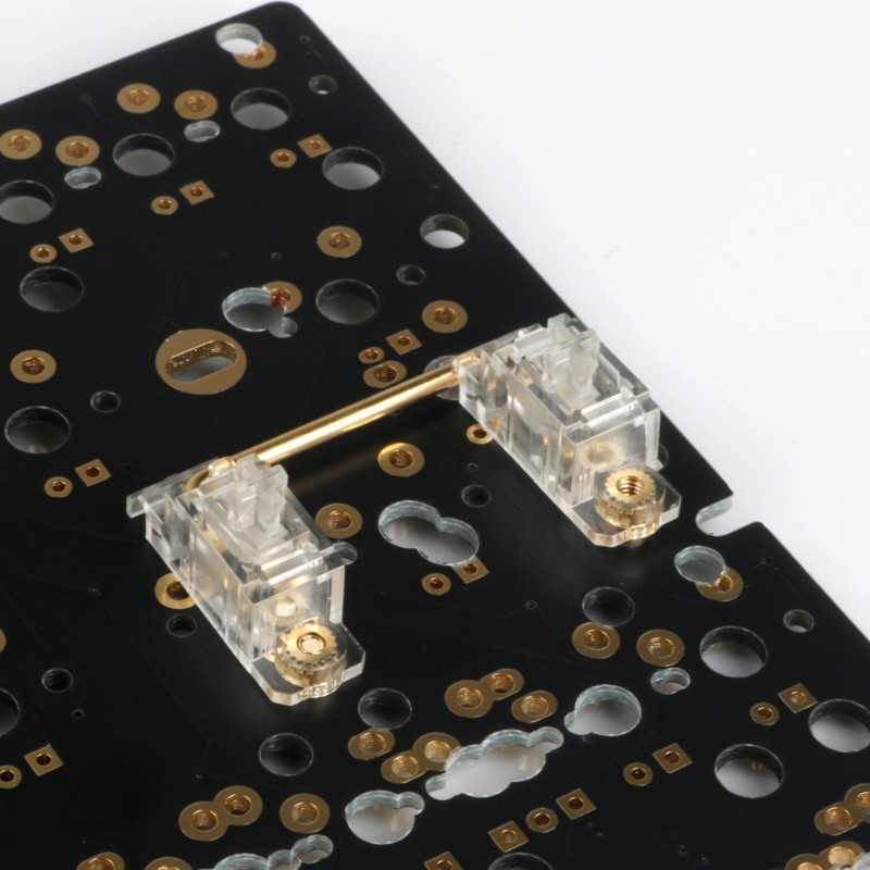 IOR* Gold Plated Pcb Screw Stabilizer Plate Mechanical Keyboard Mounted Key Plate