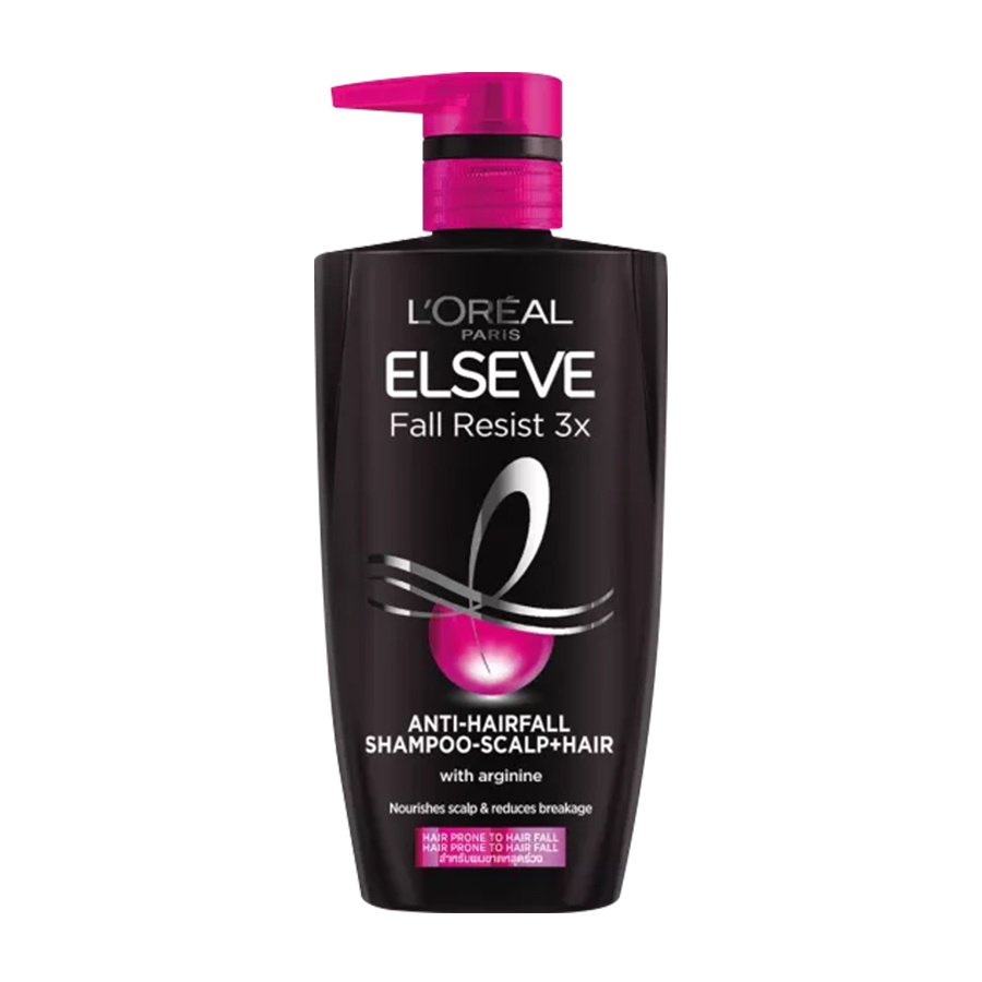 Dầu gội Giảm gãy rụng tóc Elseve FallResist3x AntiHairfallScalp + Hair L’Oréal Paris 620 ml