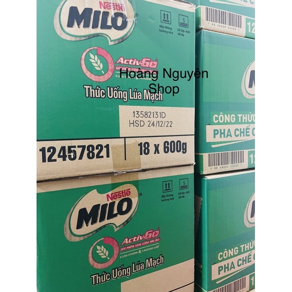 Bột Milo Nestle nguyên chất dòng Reg NPro Cao Cấp dạng bịch 600g (600gr) - date 12/2022 - bột cacao, milo, milo dầm