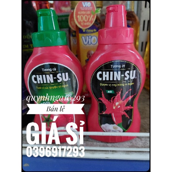 Tương ớt-Tương cà chinsu 250ml
