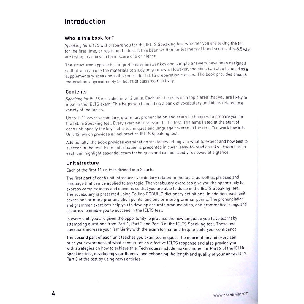 Sách Collins - Speaking For IELTS