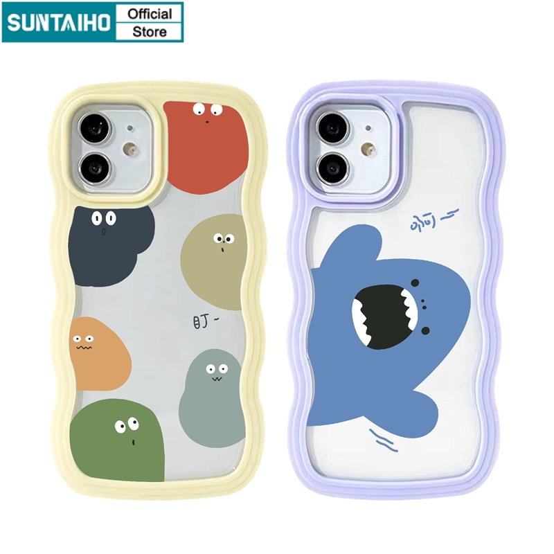 Suntaiho Ốp lưng iphone suốt mềm trong cho iPhone 11 pro 13 12 Pro Max X XS Max XR 7 8 Plus
