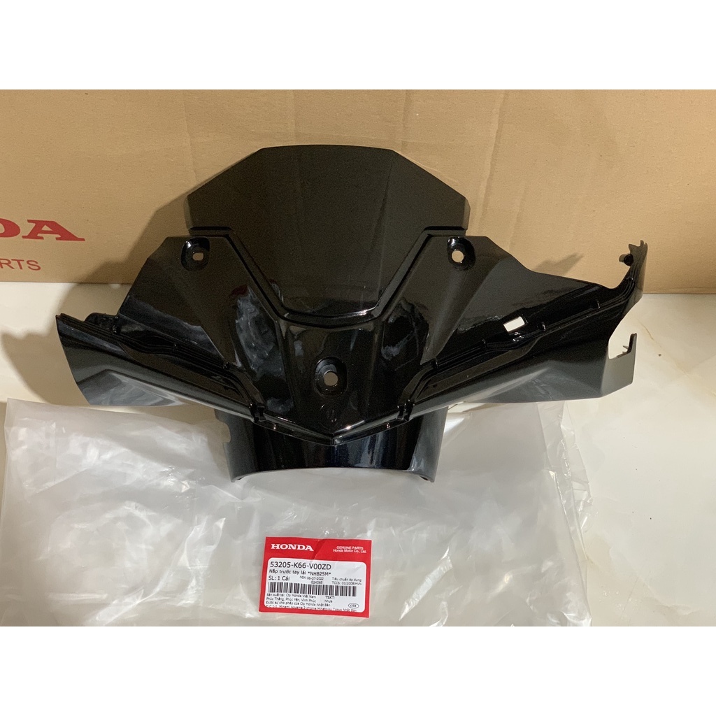 Nắp trước tay lái - bàn thờ HONDA AIR BLADE 125 năm 2015-2018 màu Đen. (53205K66V00ZD)