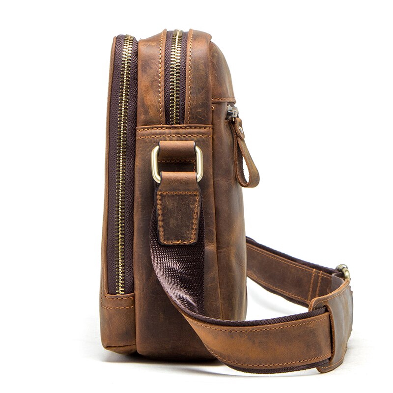 Túi Đeo Chéo CONTACT’S Mb078 Da Bò Thật Thời Trang Cho Nam | BigBuy360 - bigbuy360.vn