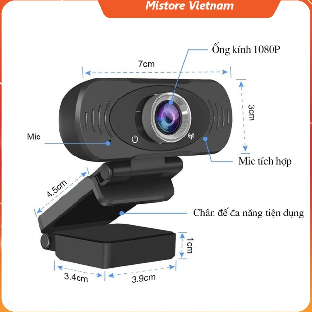 Webcam pc Full HD 1080p Xiaomi W88 bản quốc tế