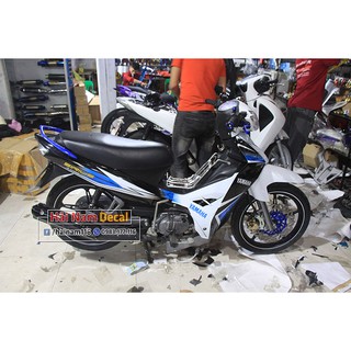 Tem Trùm Sirius Trắng Đen Xanh