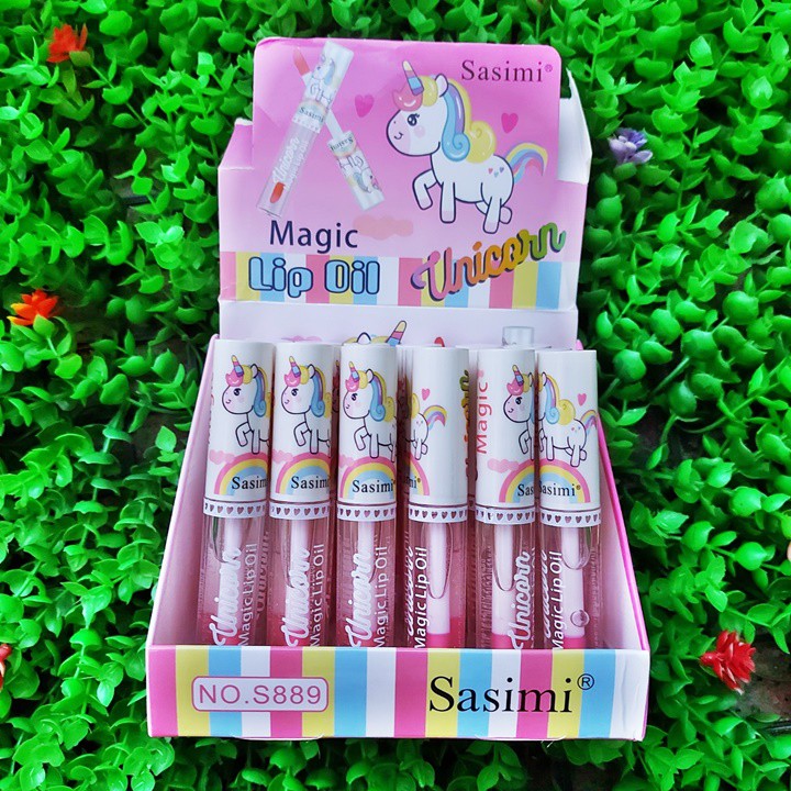 Son dưỡng bóng hồng môi Sasimi S889 Unicorn – HUKB423