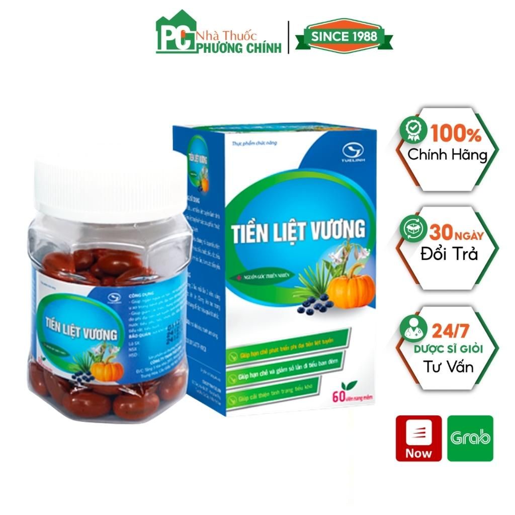 Tiền Liệt Vương Tuệ Linh Giúp Giảm Rối Loạn Và Ngăn Ngừa U Xơ Tiền Liệt Tuyến (60 Viên)