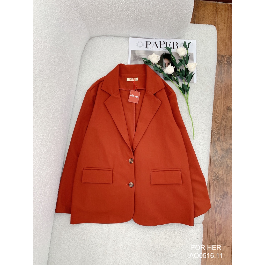 Áo vest For Her túi nắp AO0516
