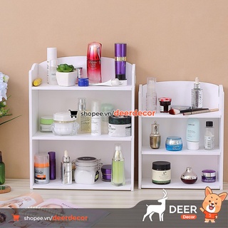 Kệ Để Mỹ Phẩm 3 Ngăn Size Nhỏ Hoặc Vừa - DEER DECOR