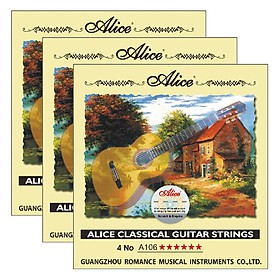 Dây đàn guitar nilon Alice A106- thích hợp cho đàn classic