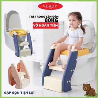Bệ Thu Nhỏ Bồn Cầu 2IN1 Cao Cấp Có Thang V-BABY 8945