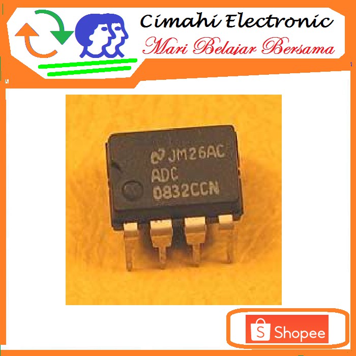 Bộ Chuyển Đổi Analog Adc 0832 Adc 0816