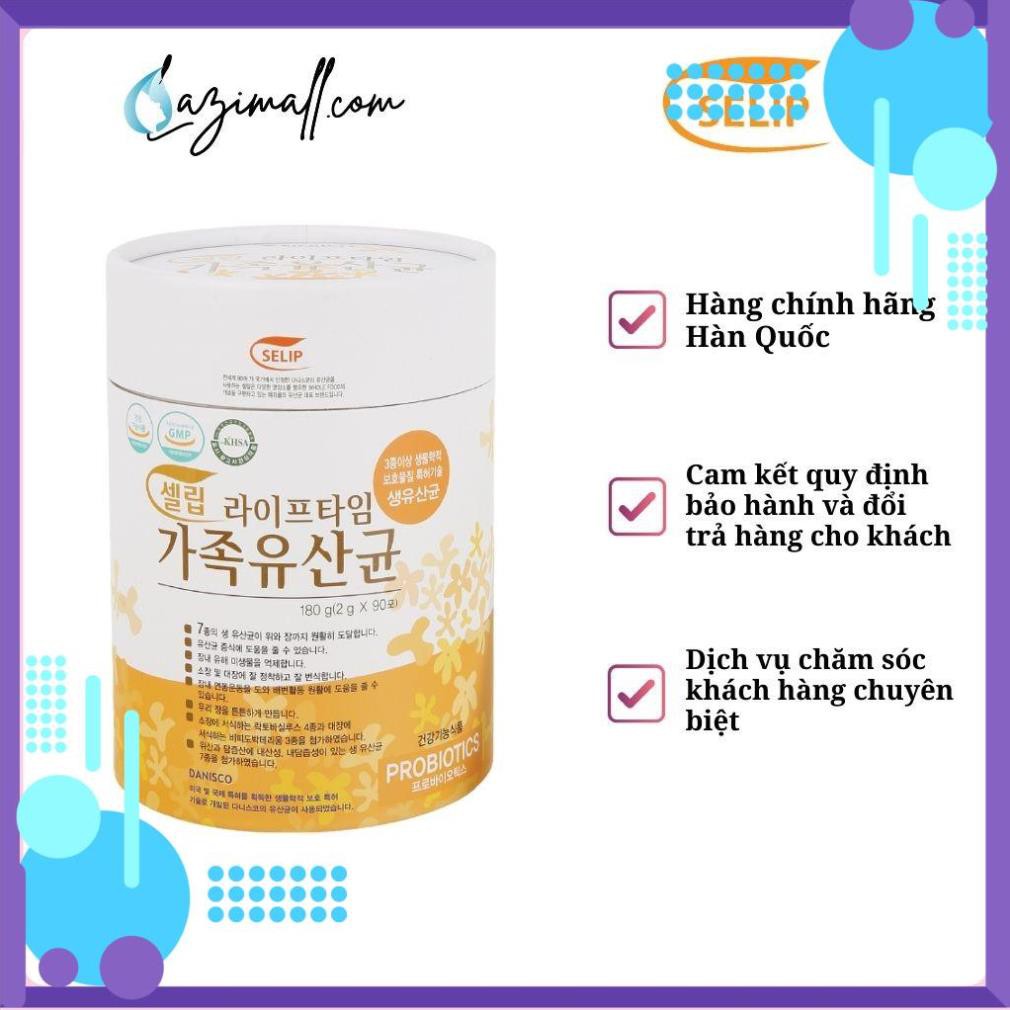 Men vi sinh Hàn Quốc Selip