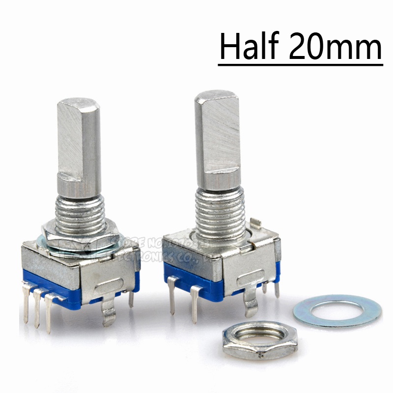 Set 5 Công Tắc Mở Rộng 15mm 20mm EC11 Có Công Tắc 5PIN 3PIN