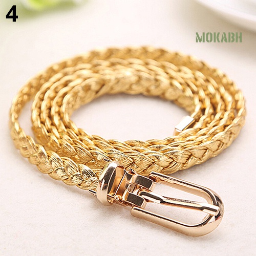 Thắt Lưng Da PU Sợi Mảnh Thời Trang Cho Nữ