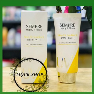 Kem chống nắng Geo Sempre Happy & Please Cover-up Sunblock 3 in 1