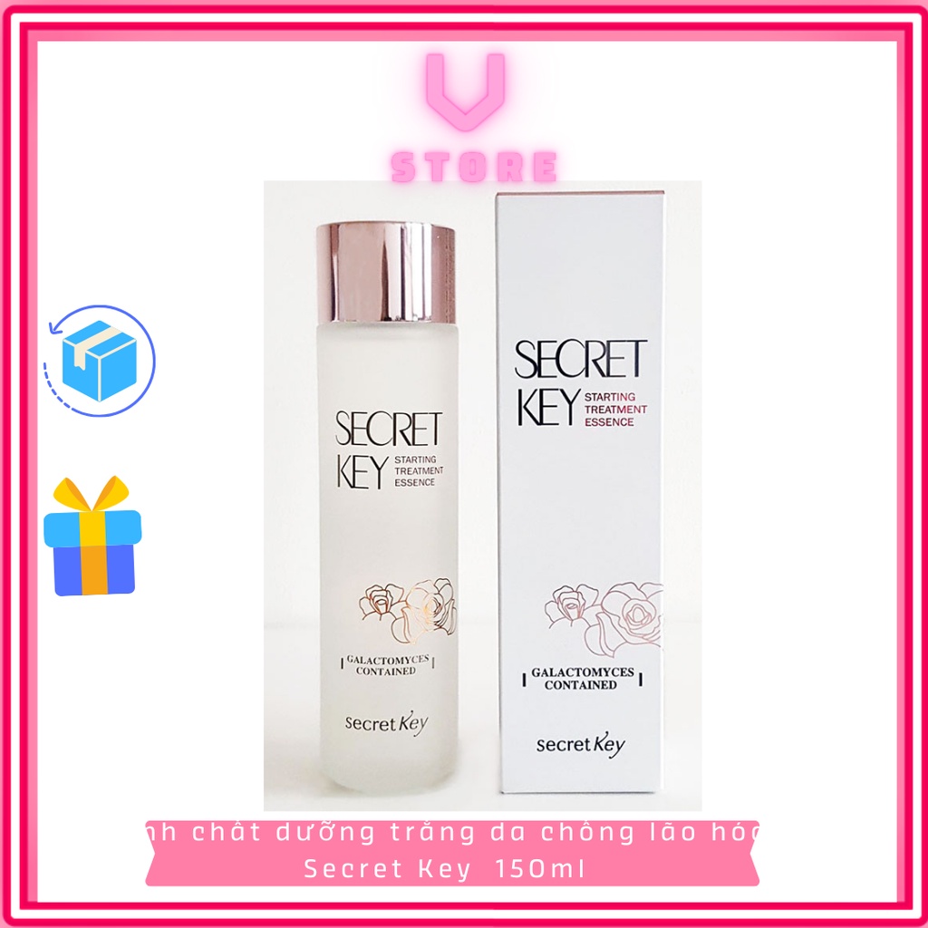 (Nước thần) Tinh chất dưỡng trắng da chống lão hóa Secret Key Starting Treatment Essence 150ml