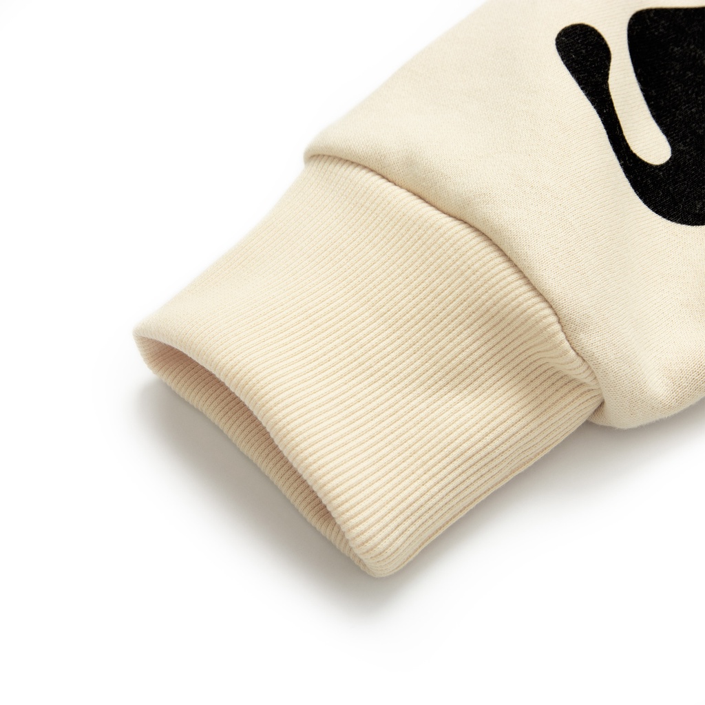 DirtyCoins Áo Khoác Print Cardigan - Ivory/Black