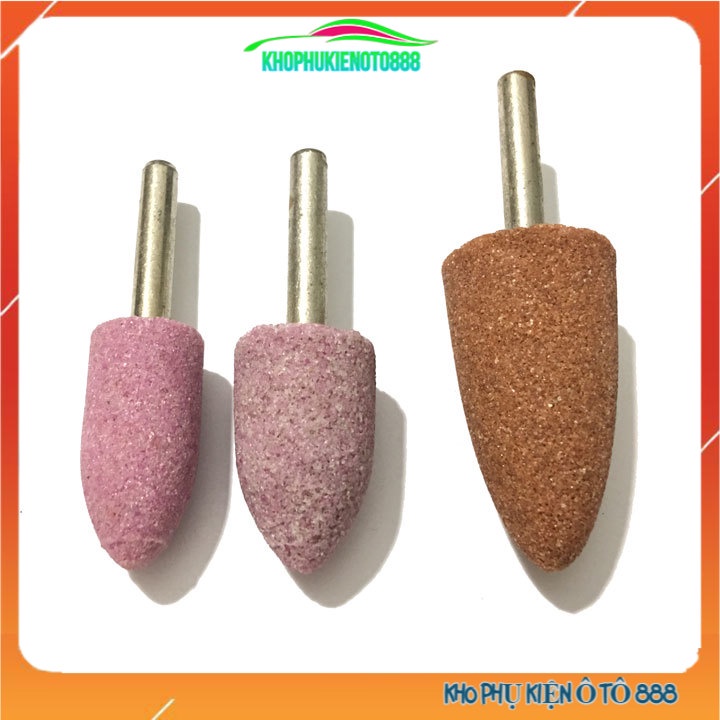 Đá mài trục 6mm mũi trụ mũi nhọn đủ loại mài cạnh đánh bóng kỹ thuật bề mặt đá kim loại gốm sứ