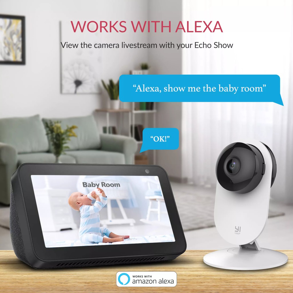 Camera Yi Home Full HD 1080p, Tích Hợp AI, Bản Quốc Tế - Chính Hãng | BigBuy360 - bigbuy360.vn