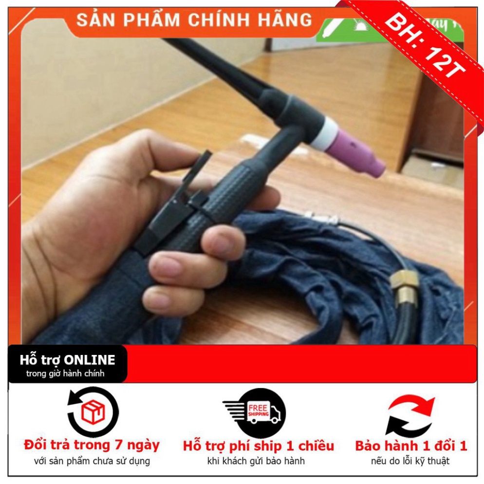 (hàng có sẵn) ảnh chụp thật từng sản phẩm . Bộ dây Súng hàn tig Wp17 4 mét cam kết chất lượng chế độ bảo hành nhanh gọ