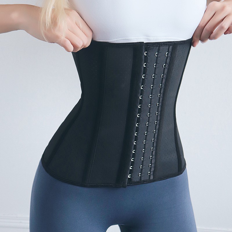 [ Hàng Chuẩn Xịn]Đai nịt bụng giảm mỡ Chuẩn Hi Lạp cao 25cm cm Hi Lạp 25 xương thông hơi( dài 25cm)
