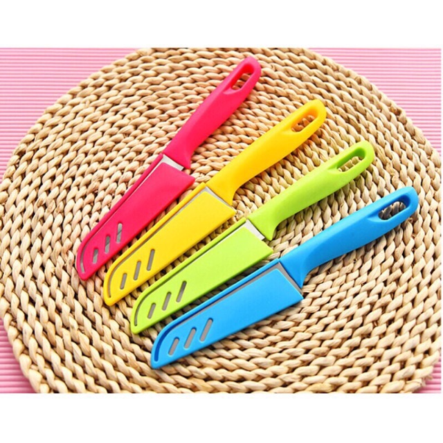 Combo 5 dao gọt hoa quả có nắp an toàn.