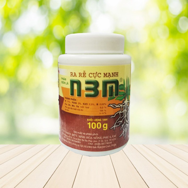 Phân bón N3M ra rễ cực mạnh hũ 100g