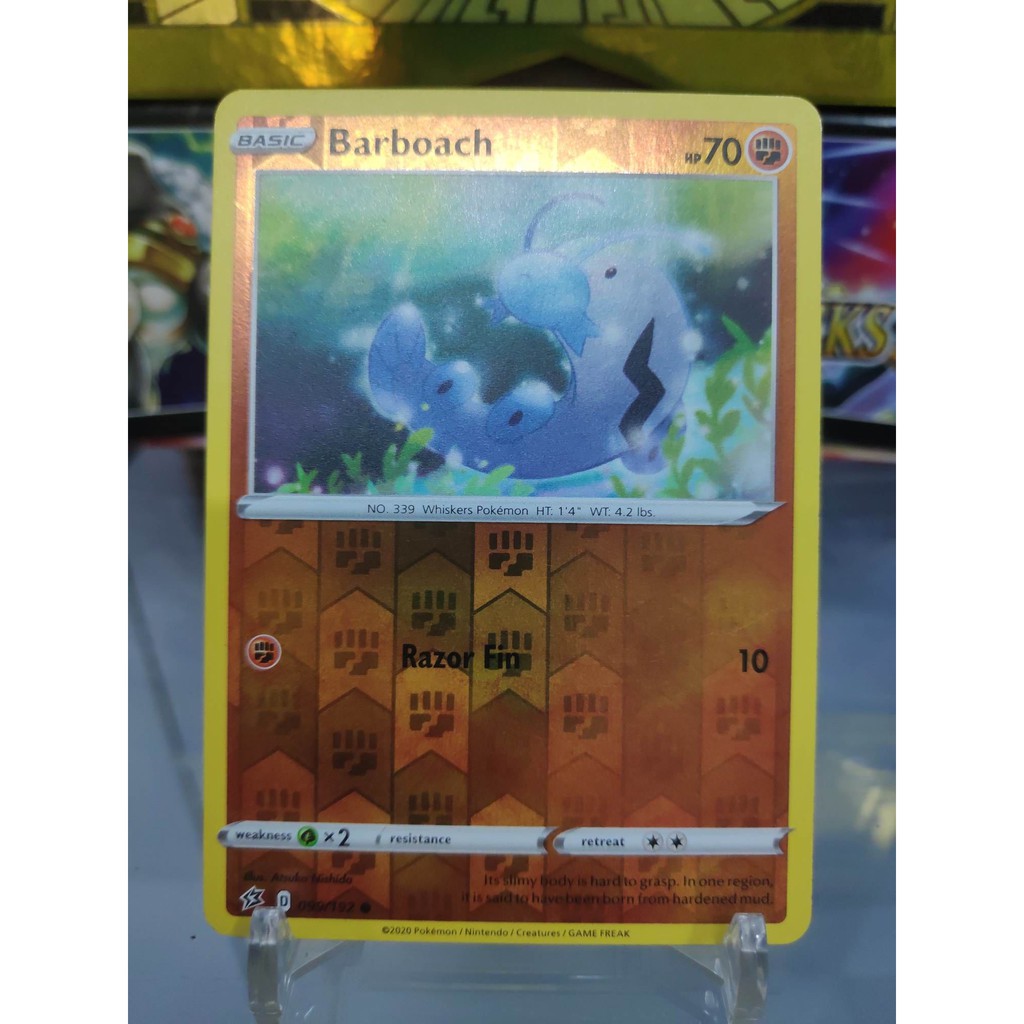 [ Dưa Hấu Yugioh ] Lá bài thẻ bài Pokemon Barboach
