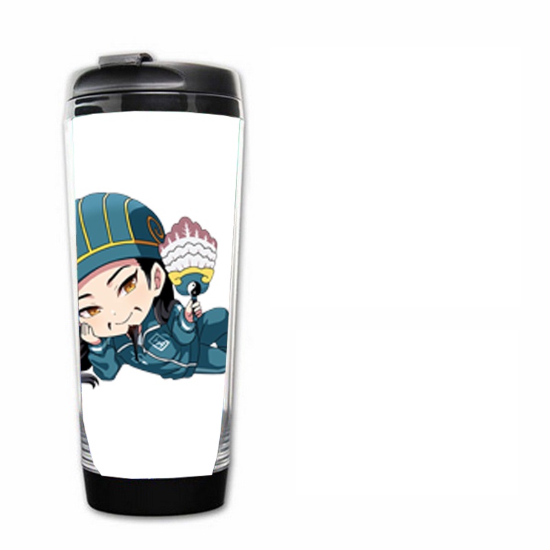 Bình nhựa đựng nước in hình KHỔNG MINH THÍCH ĐI QUẨY chibi anime M5 tiện lợi lưu niệm