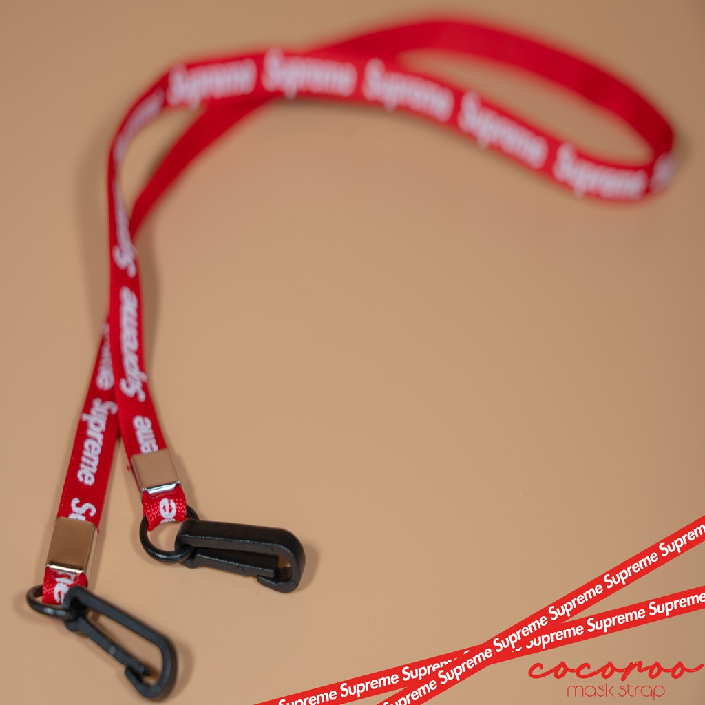 [COCOROO] Dây đeo khẩu trang SUPREME / SUPREME maskstrap | BigBuy360 - bigbuy360.vn