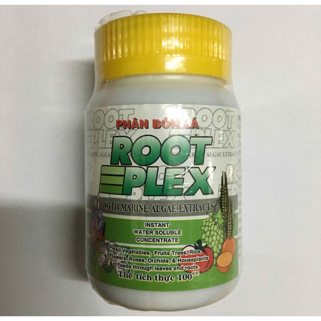 Phân bón lá hữu cơ ROOT PLEX hũ 100 cc tăng cường sinh lực cho cây