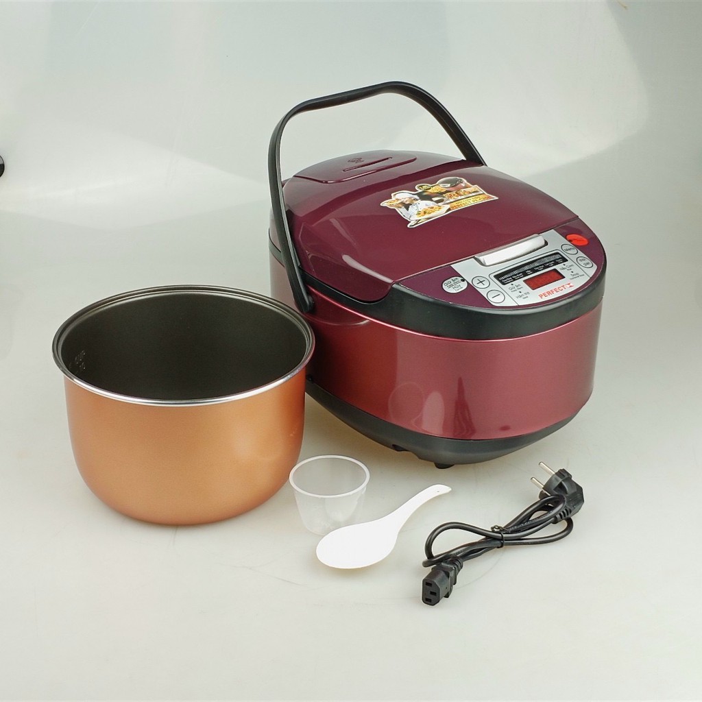 Nồi cơm điện tử Perfect PF-C208 nhiều chức năng nấu tích hợp dung tích 1.8 lít | BigBuy360 - bigbuy360.vn