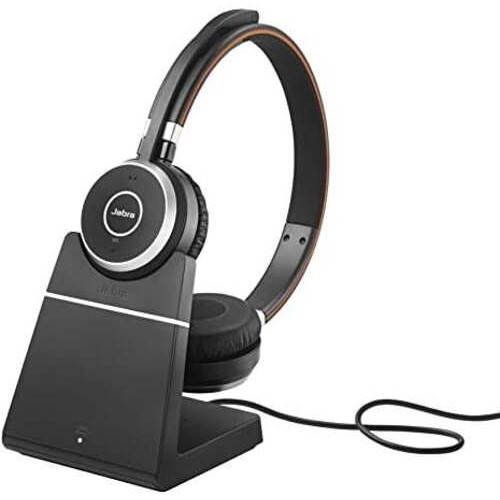 Tai nghe không dây Jabra Evolve 65 incl charging stand UC Stereo - Hàng chính hãng