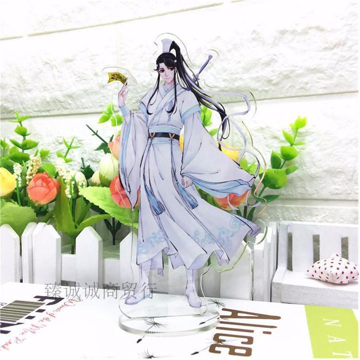 Standee Lam Hi Thần Ma Đạo Tổ Sư Trần Tình Lệnh Lam Vong Cơ Ngụy Vô Tiện Tượng Acrylic Standee Anime mica mô hình