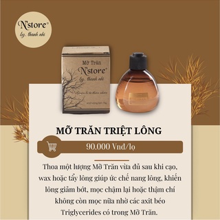 Mỡ trăn nguyên chất N'store