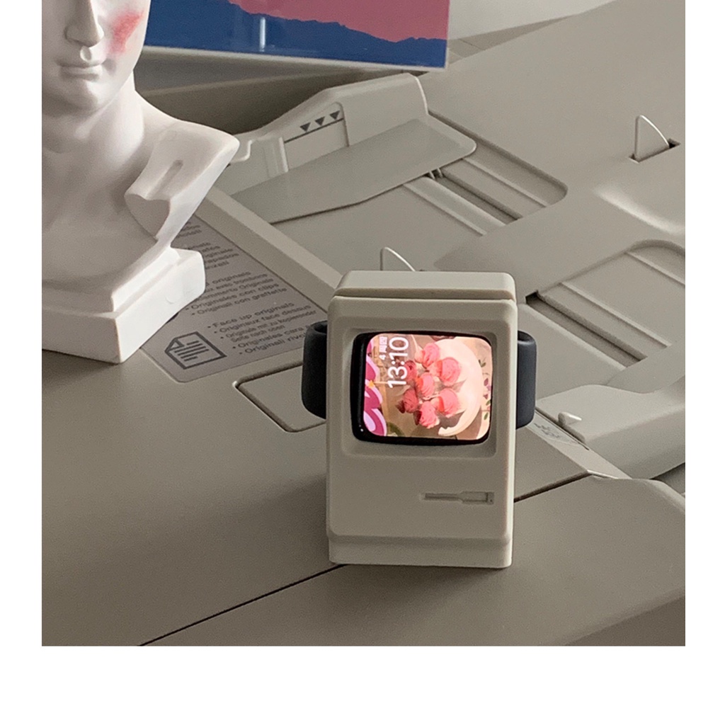 Đế sạc đứng đồng hồ thông minh JANSIN thích hợp cho Apple Watch Series 7 6 SE 5 4 3 2 1 45mm 41mm 44mm 40mm 42mm 38mm