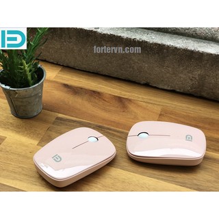 Chuột quang Forter i220 Hồng - Không dây