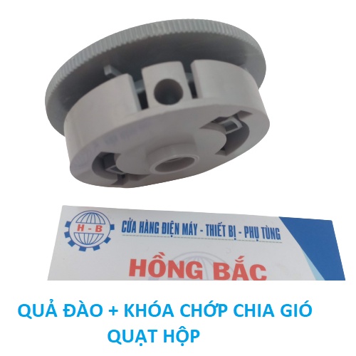 Quả đào và khóa vành chia gió quạt chia gió