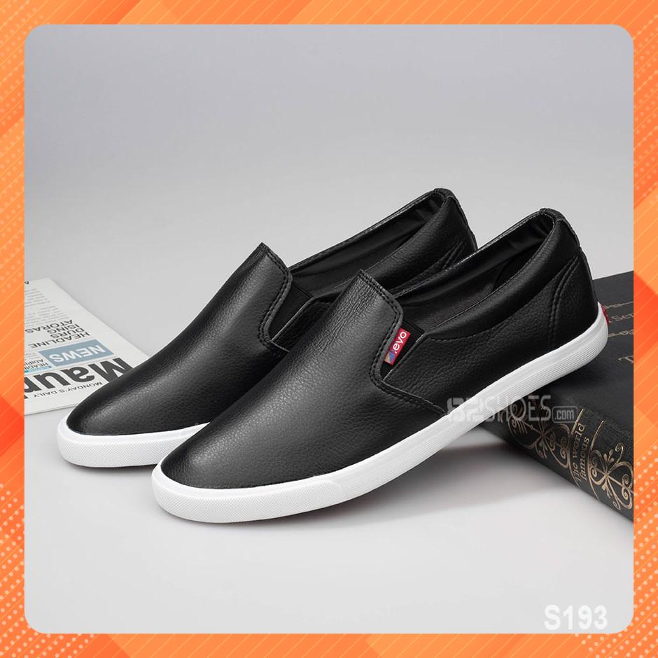 Giày lười nam - Slip on nam da - Mã S193