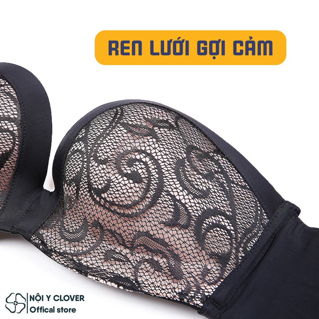 Áo Ngực Không Dây Chống Tuột Nâng Ngực Không Gọng Cài Sau Gợi Cảm ELSA BRA - 217
