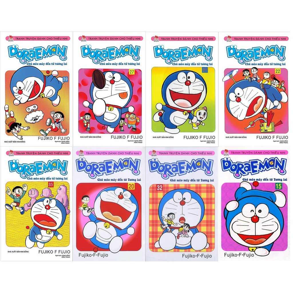 Sách - Doraemon ngắn - 8 quyển (được chọn tập)