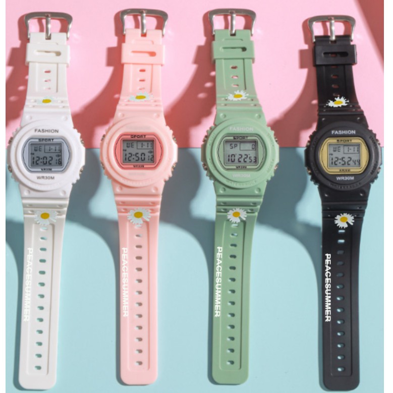 Đồng hồ điện tử nam nữ Sport Sp03 cực đẹp kiểu dáng độc đáo, mới lạ, full chức năng, dây cao su cực bền | BigBuy360 - bigbuy360.vn