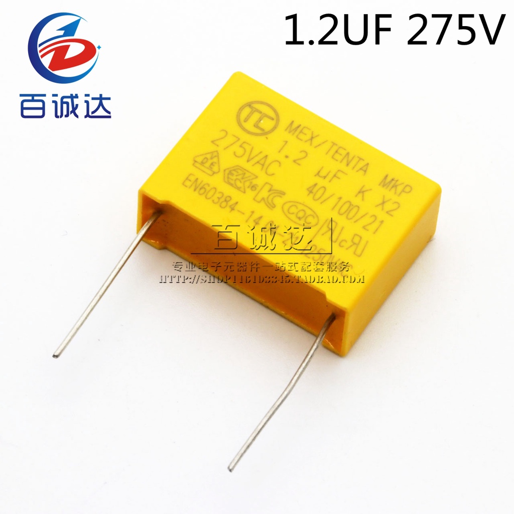 Set 5 Tụ Điện An Toàn mkp x2 275v 1.2uf 1.5uf 1.8uf 2uf 2.2uf 2.7uf 3uf 3.3uf 4uf 4.7uf