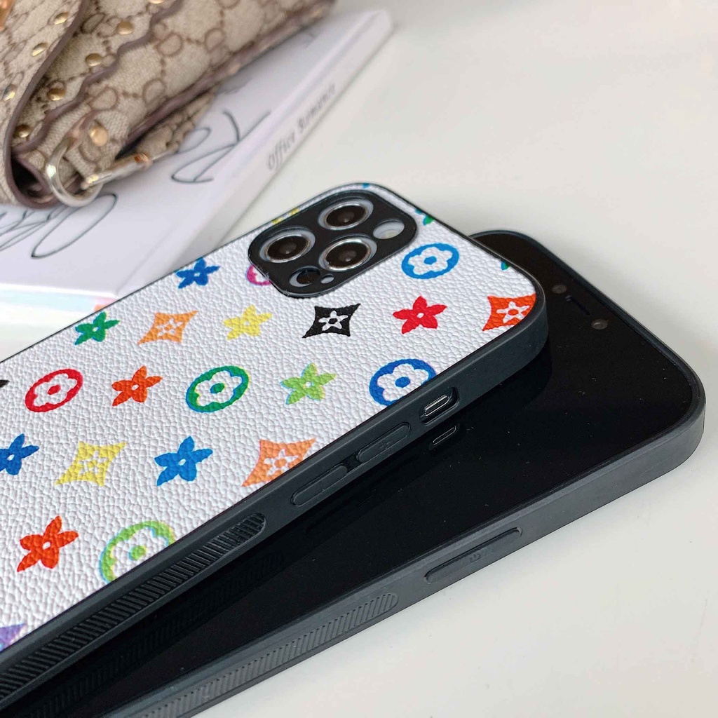 Ốp Điện Thoại Da Nhiều Màu Thời Trang Cho iPhone 13promax 12 11 xsmax xr xs 7P